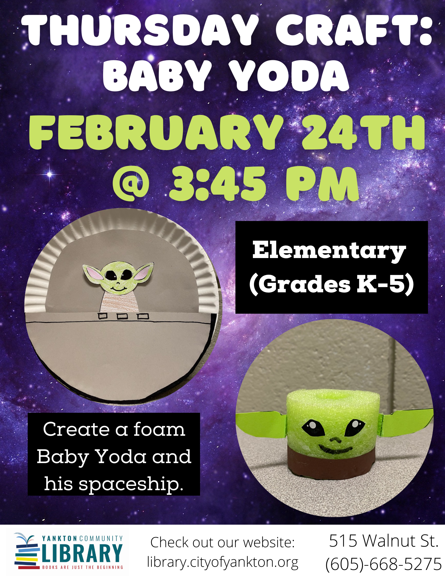 Baby Yoda Craft