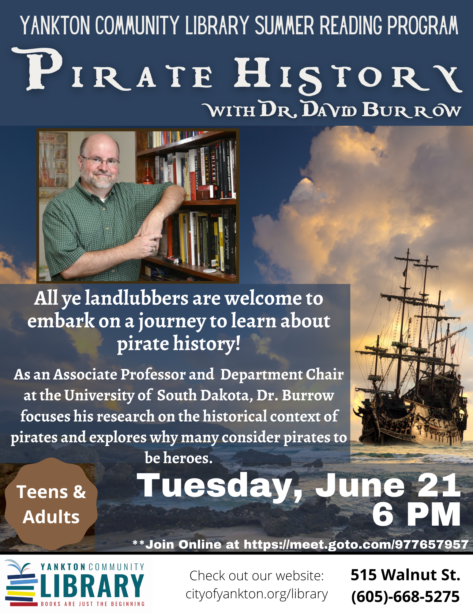 Adult Pirate History