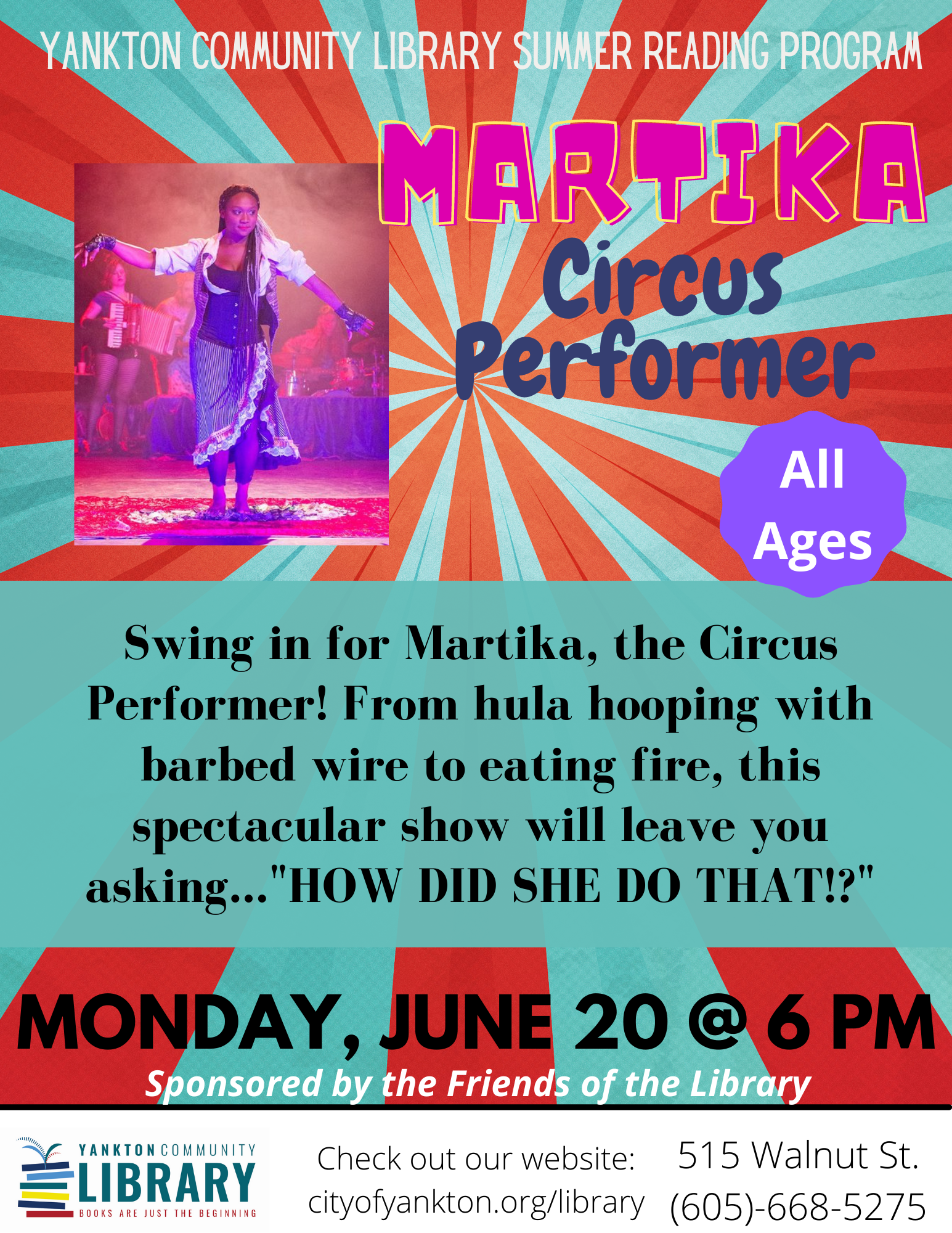 Martika Circus Performer