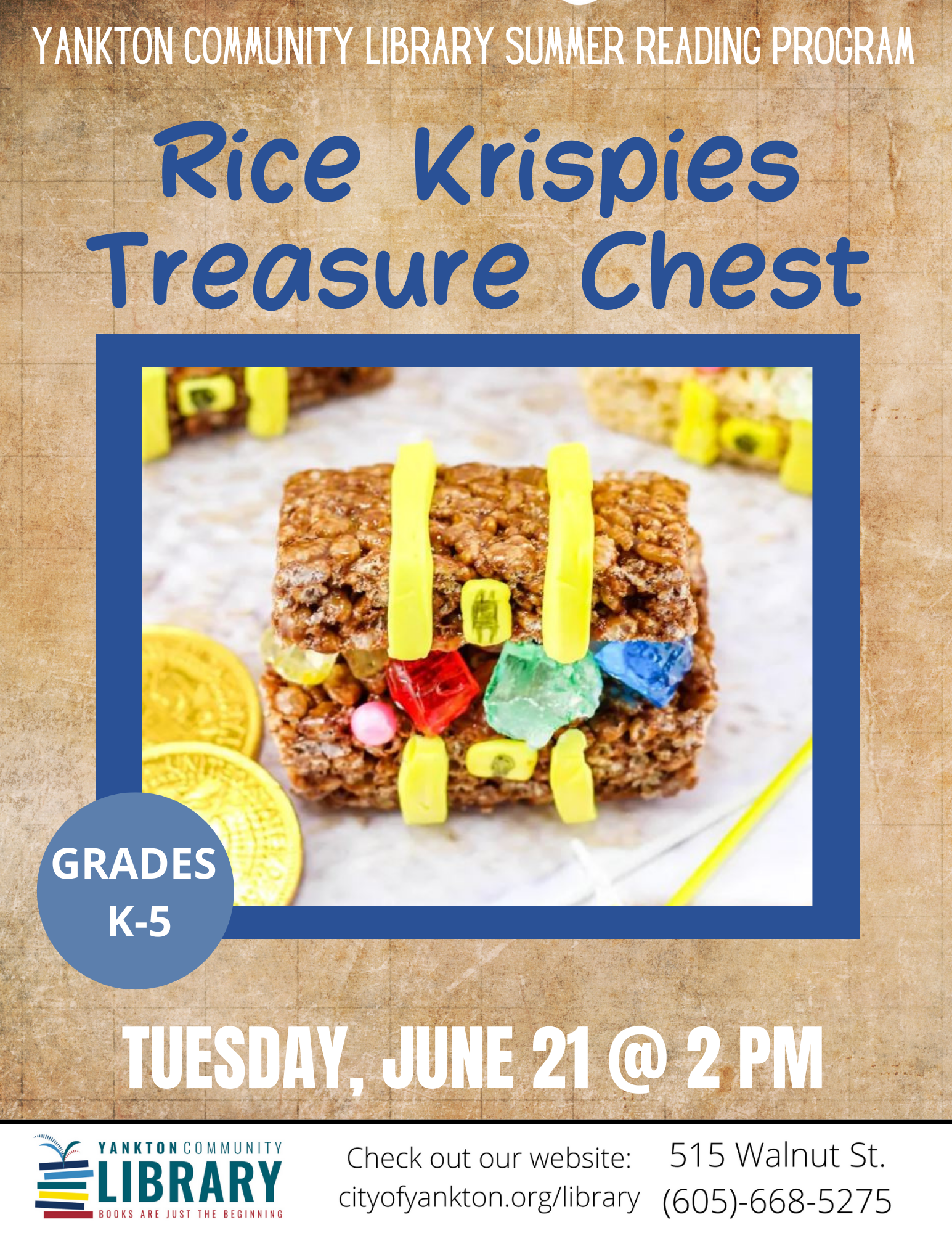 Child Activity :Rice Krispies Treasure Chest 