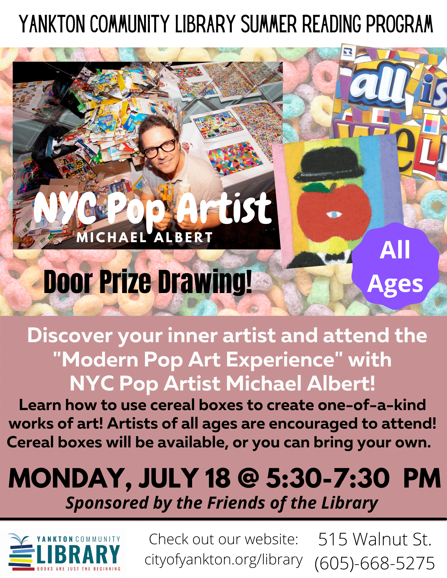 All Ages NYC Pop Artist