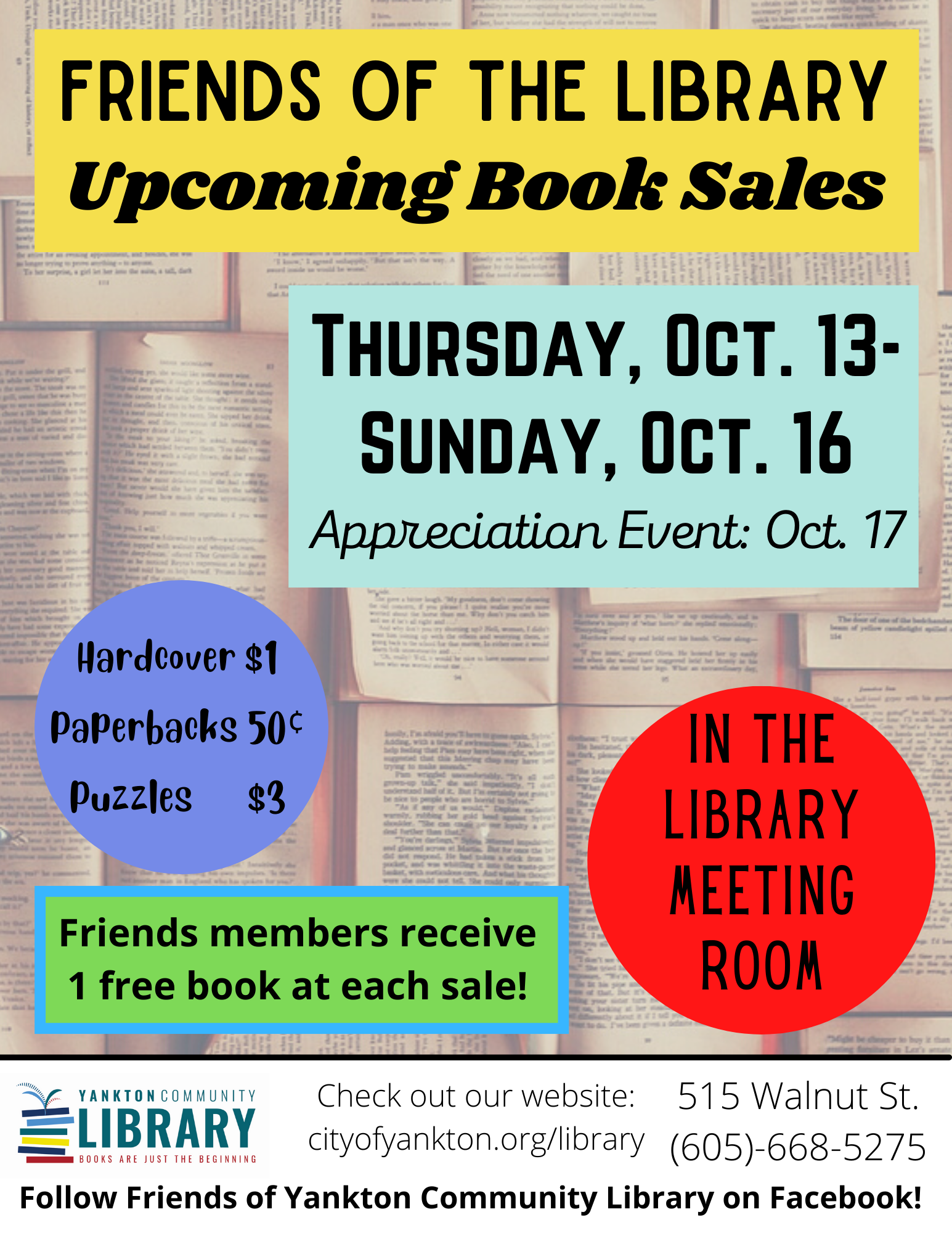 October Book Sales