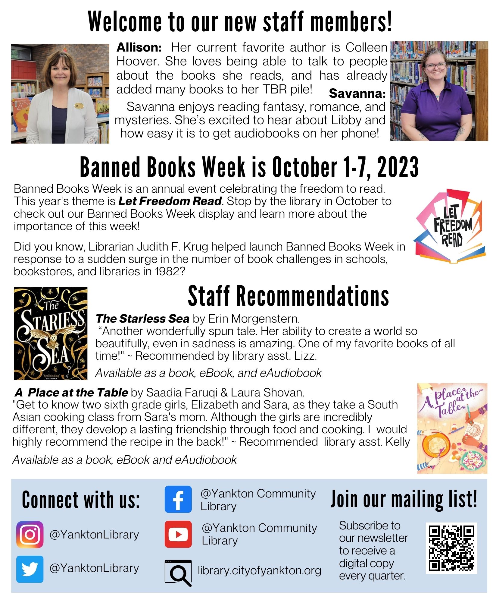 Fall Newsletter Back